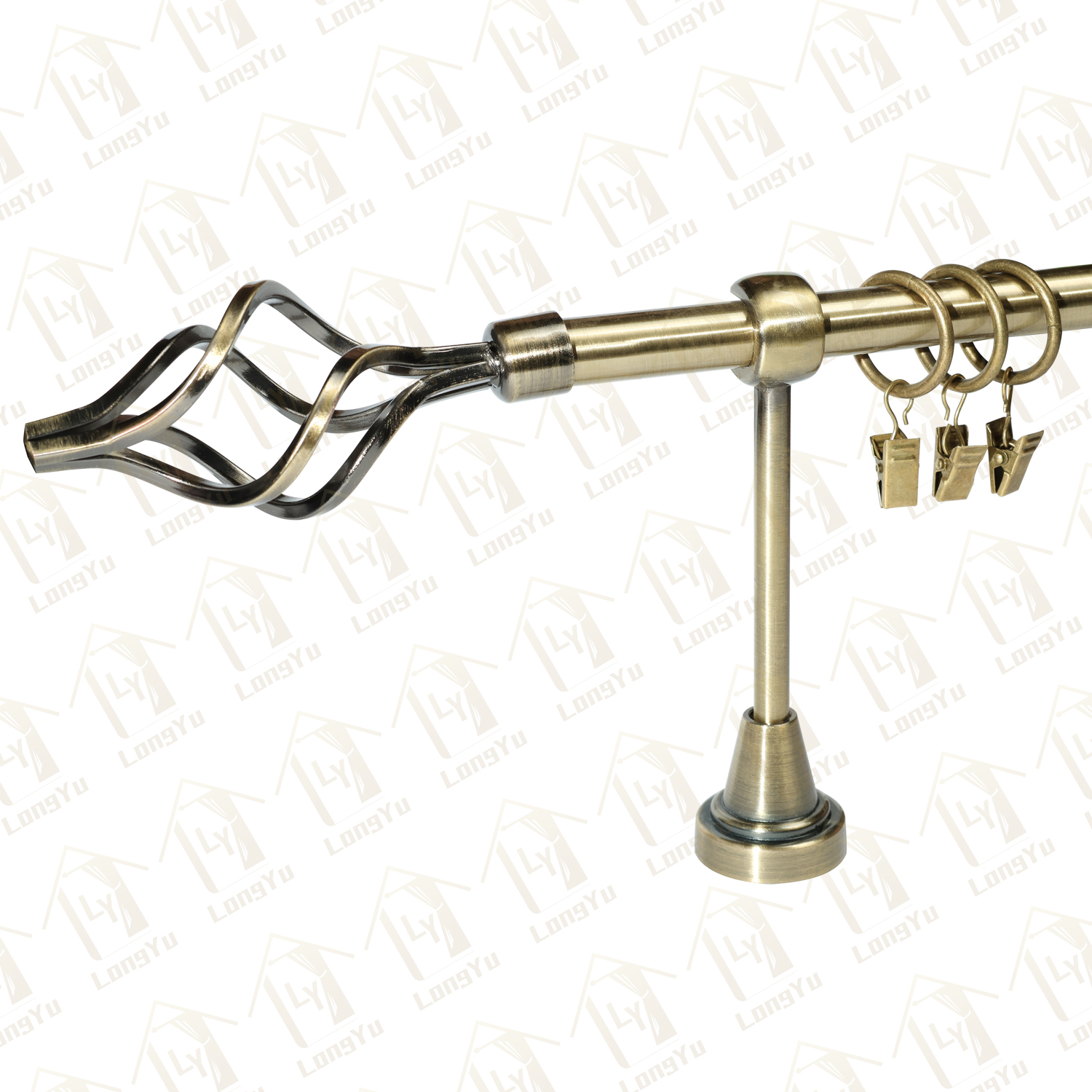 Wrought Iron Curtain Finials Wrought Iron Curtain Finials