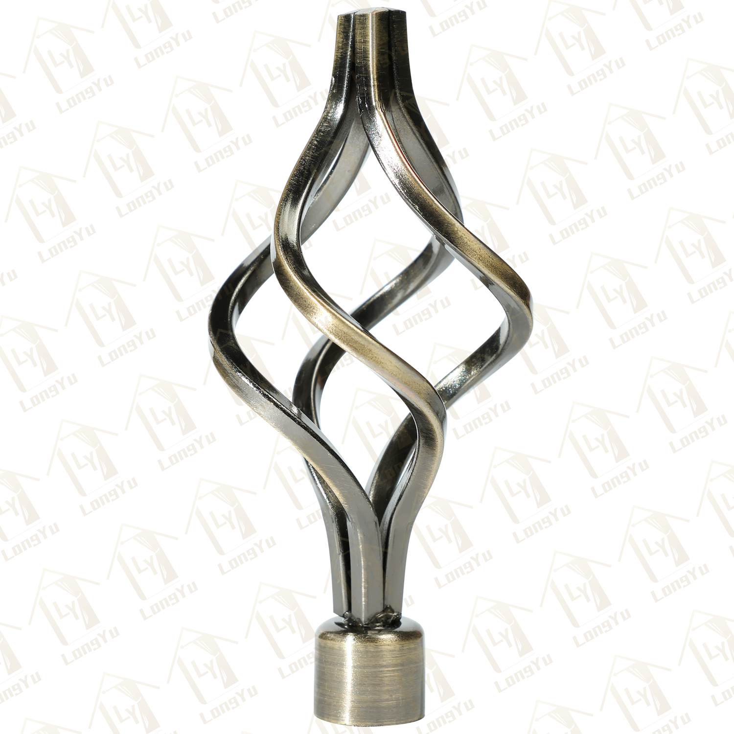 Wrought Iron Curtain Finials