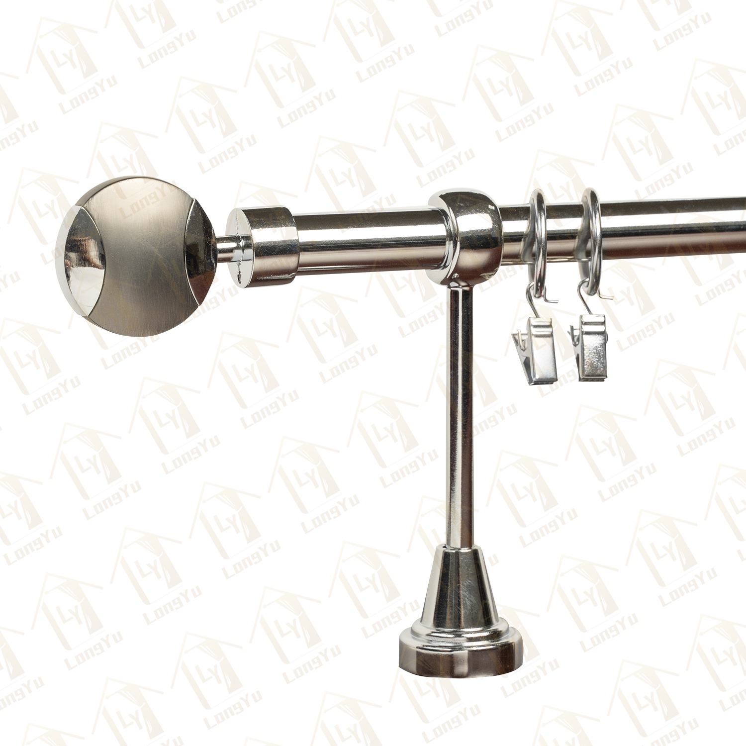 DIY Curtain Pole Finials DIY Curtain Pole Finials