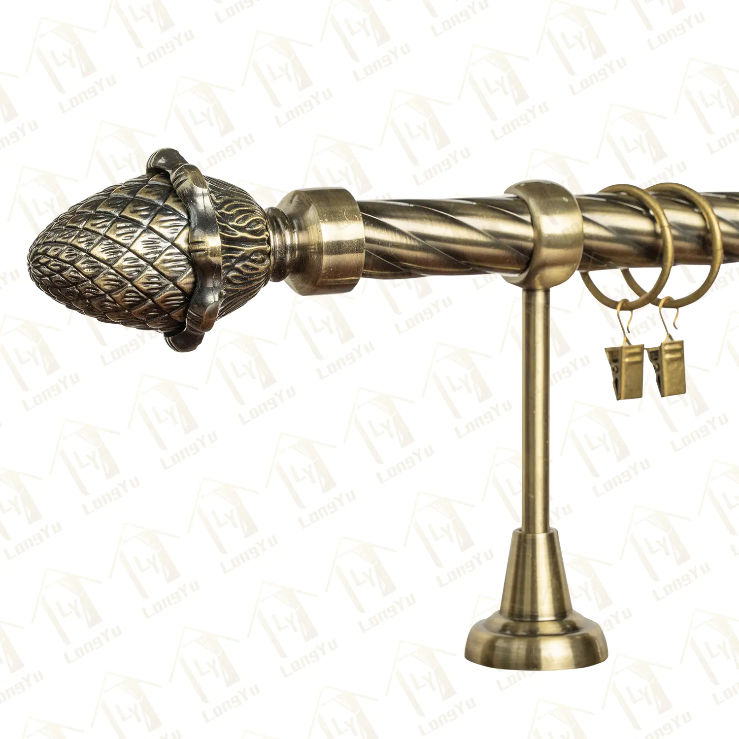 Window Metal Curtain Poles
