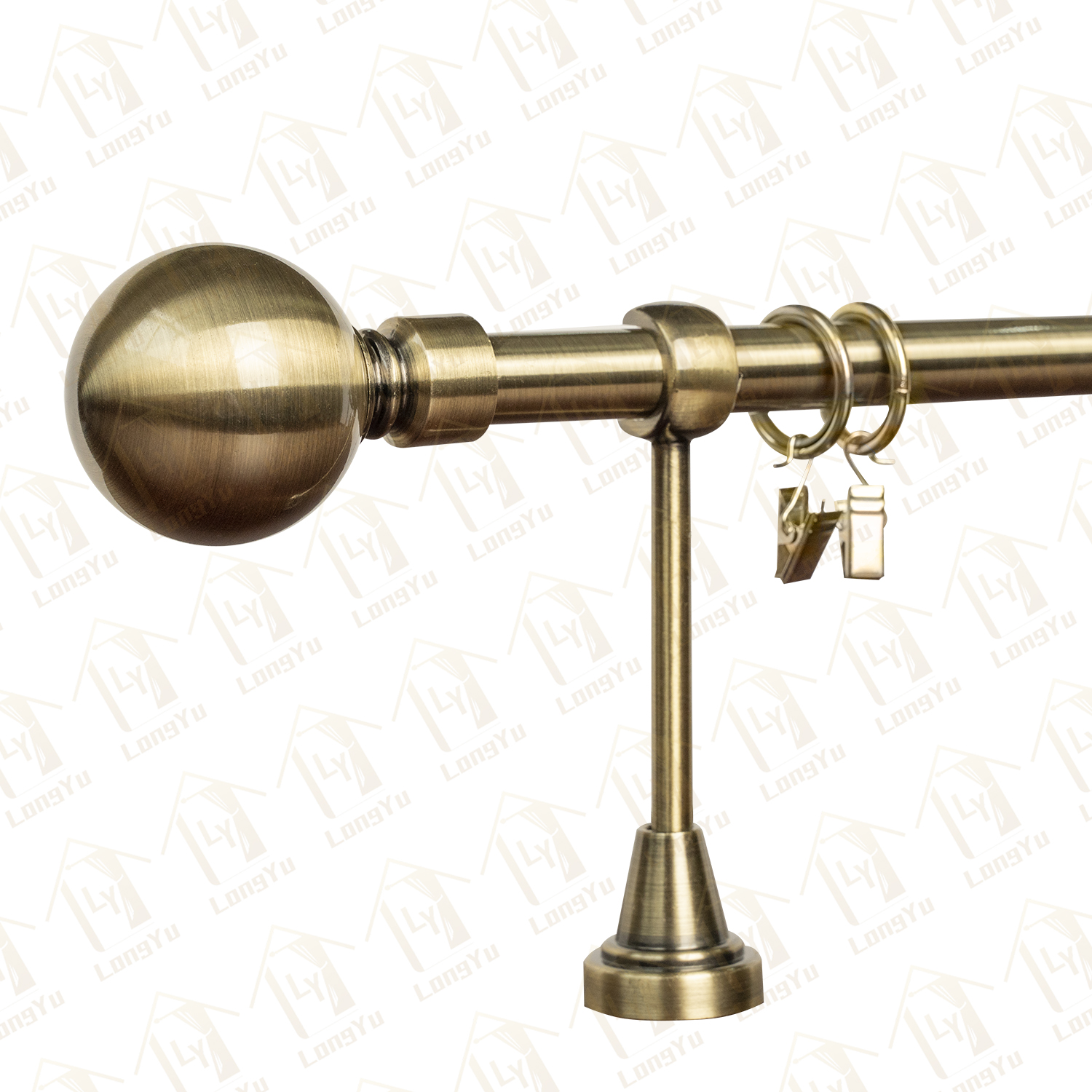 Curtain Pipe Finials With Iron Ball Curtain Pipe Finials With Iron Ball