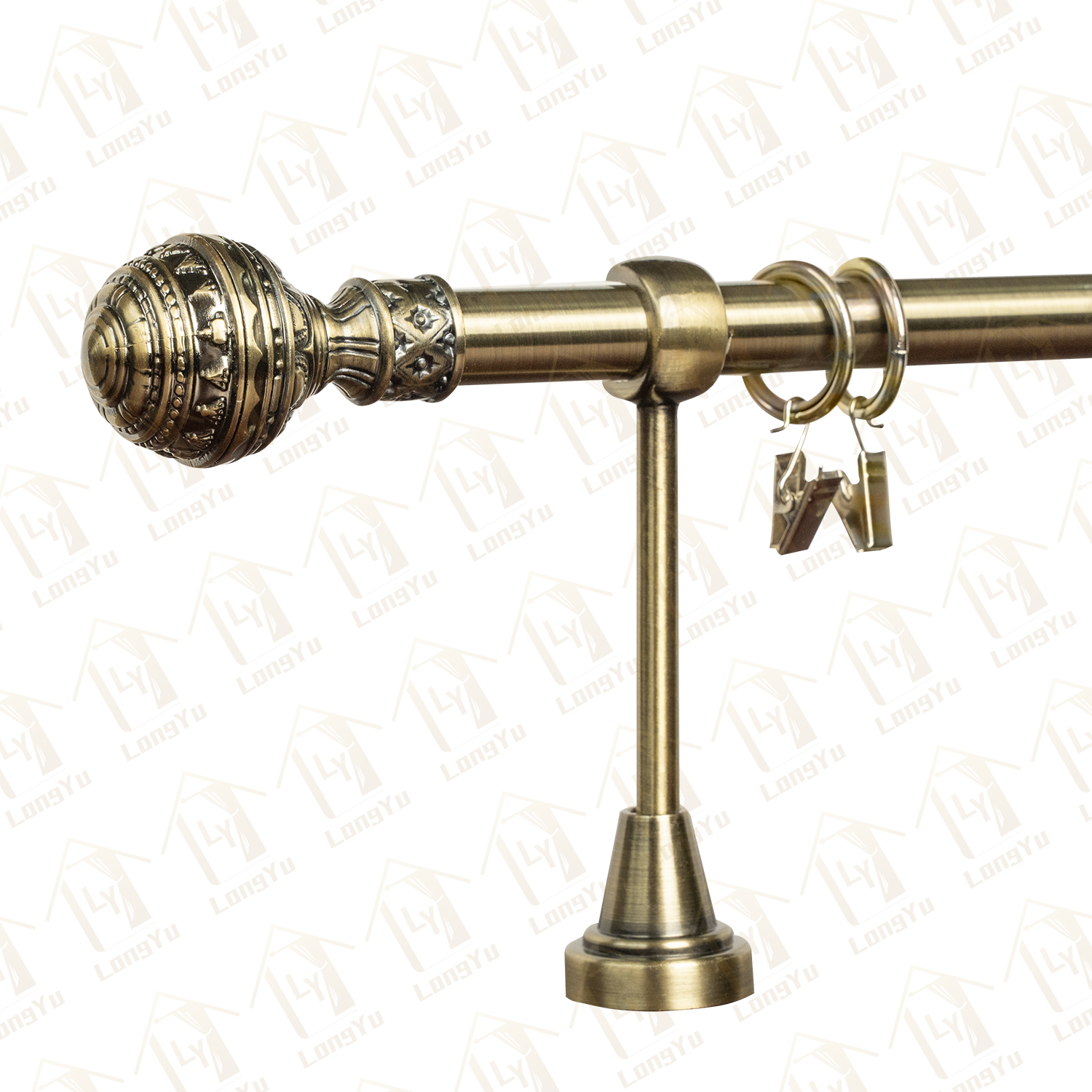 Antique Drapery Rod Finials Antique Drapery Rod Finials