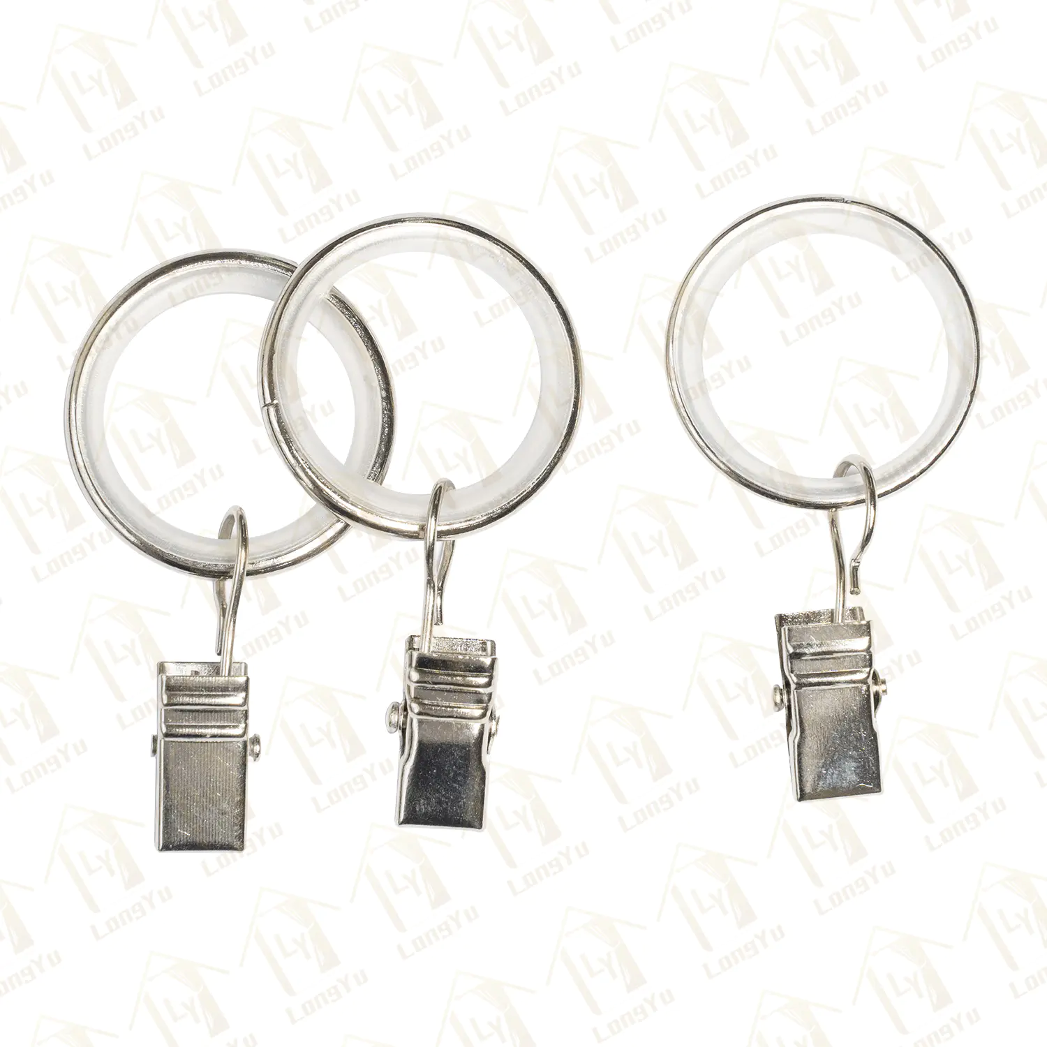 Metal Curtain Rings And Hooks